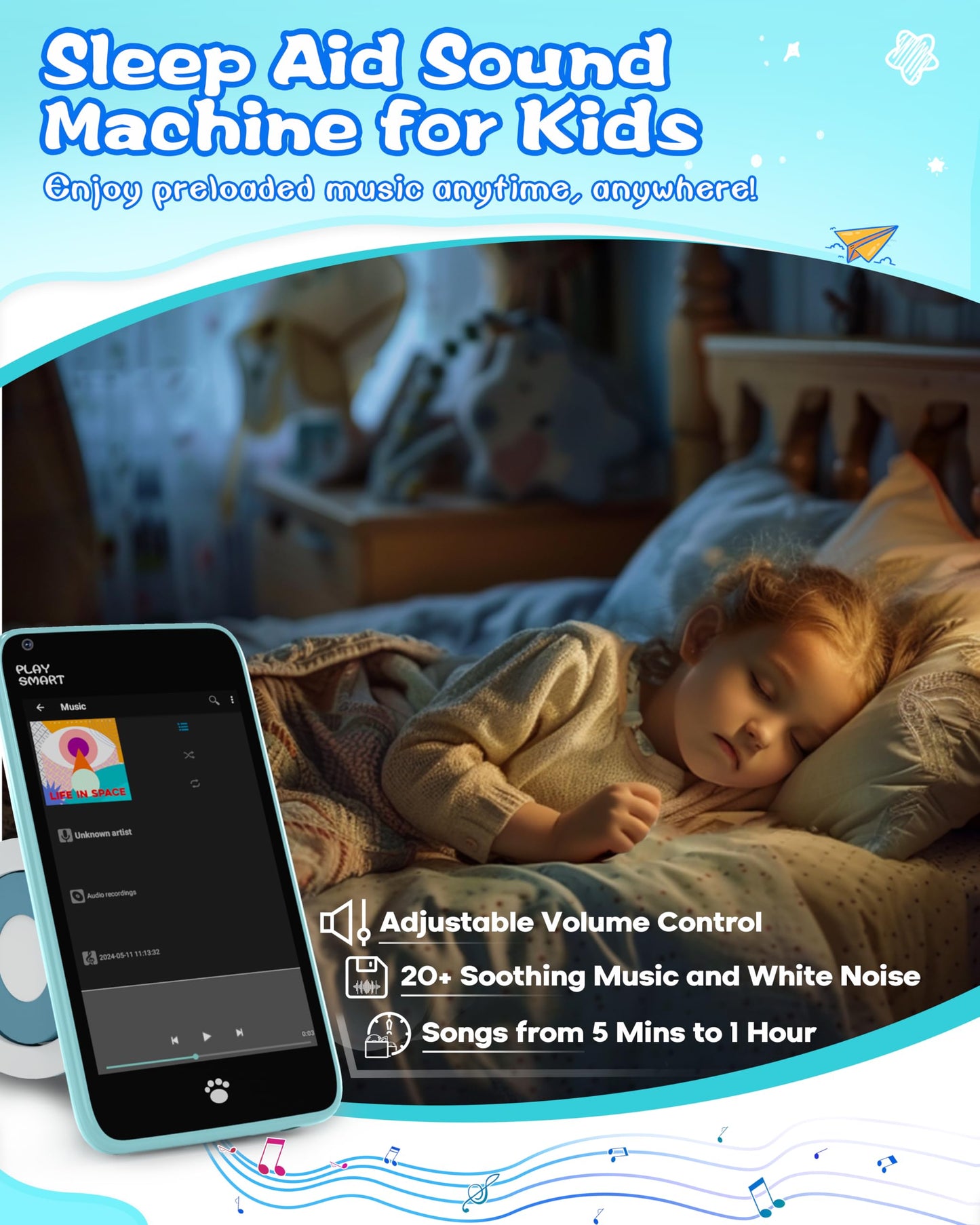 Kids Toys Smart Phone, Girls Toys with 3.97" Touchscreen Phone, Birthday Gift for Kids Age 3-12, Toddler Toys Learning Smartphone, 16 GB Storage Cell Phone with Front Camera (No Dual Camera)